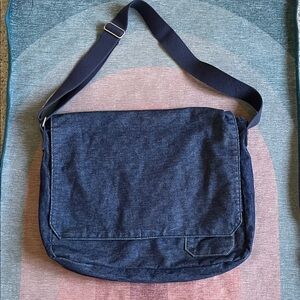 Gap Vintage Denim Lap Top Messenger Bag